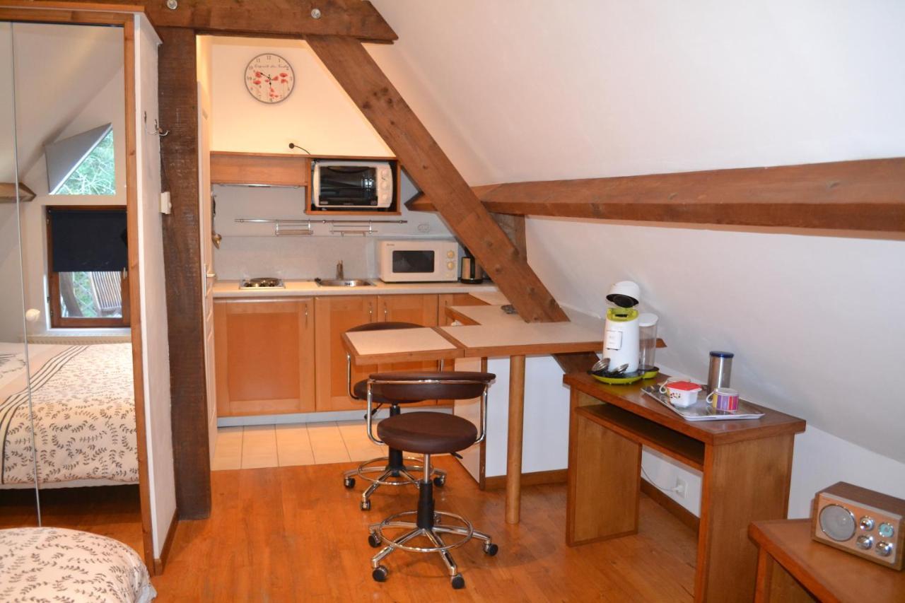 Studio du Domaine de la Petitière Bonneville-la-Louvet Esterno foto
